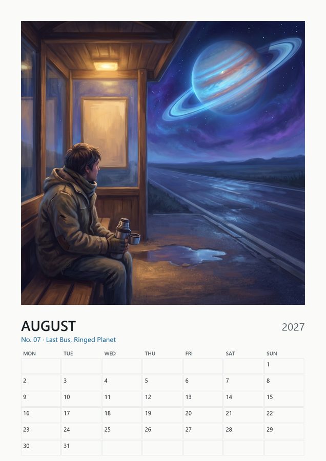 Calendar page 8