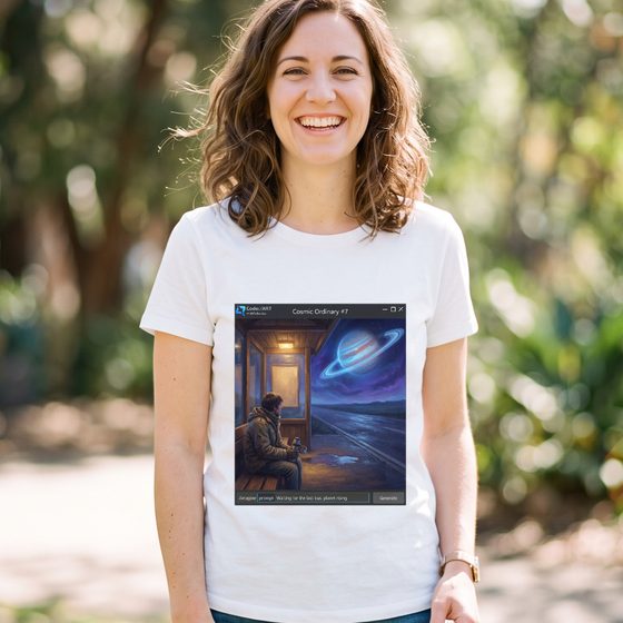 Last Bus, Ringed Planet T-shirt