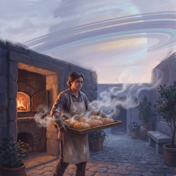 Morning Bread, Ringed Sky