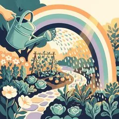 Artwork for Homemade Weather No. 7: Pour Over the Rainbow